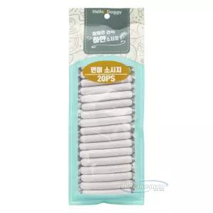 참좋은간식 강아지 하얀 소세지 연어 18g 20개입