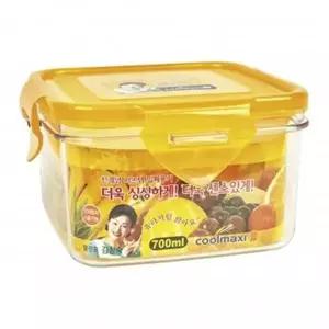 직사각 3호 공간활용 위생 밀폐용기 700ml 냉장고용기