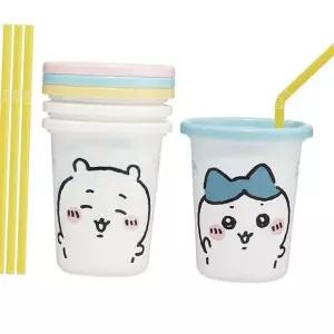 딜로그? 다회용 리유저블 스트로우 텀블러 유아 양손 빨대 컵 320ml 3개