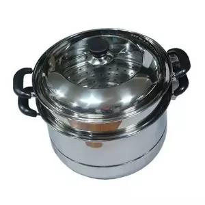 특대형 인덕션 2단찜기 32cm 스텐 찜냄비 찜솥 찜통 스티머 주방용품