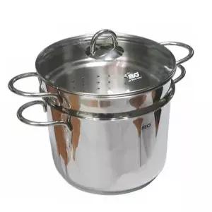 3중바닥 인덕션 찜냄비 20cm 6L 곰솥 파스타 들통 대용량 찜솥 들통