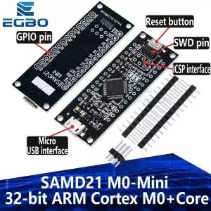 EGBO SAMD21 M0Mini 32비트 ARM Cortex M0 코어 핀 Arduino Zero Form 호환되지 않음