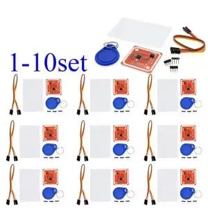 1 세트 PN532 NFC RFID 무선 모듈 V3 사용자 키트 리더 라이터 모드 IC S50 카드 PCB Attenna I2C IIC SPI