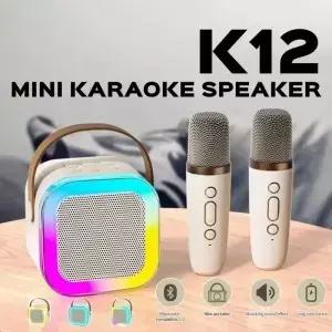 K12 블루투스 스피커 휴대용 홈 귀여운 노래방 미니 무선 오디오 마이크 포함 K 노래 가족 기계 신상 인기