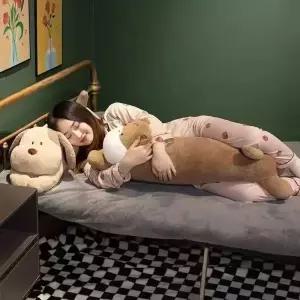 대형 악어 인형 안고자는 베개 애착 쿠션 바디필로우