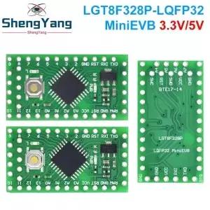 TZT 1/5PCS LG 호환T8F328P LQFP32 MiniEVB 3.3V / 5V는 Arduino 사용 HT42B5341 드라이버와 완벽하게 Pro