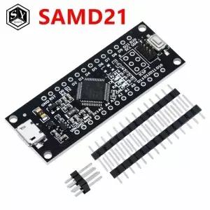 SAMD21 M0Mini 32 비트 암 피질 M0 코어 납땜되지 않은 핀 Arduino Zero 양식 미니