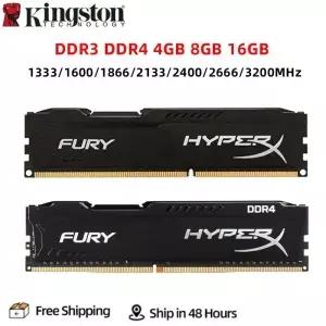 HyperX Fury DDR3 4GB 1333MHZ M PC312800 RAM