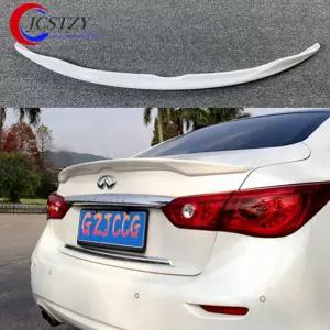 ABS 소재 자동차 리어윙 프라이머 컬러 리어 스포일러 인피니티 Q50 Q50S 2013 2017