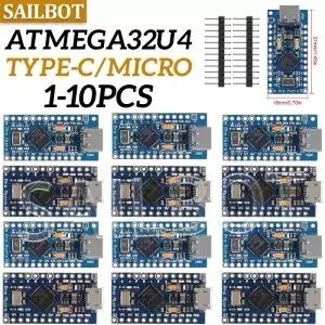 101PCS Pro Micro ATmega32U4 5V 16MHz 기존 칩은 Leonardo UNO R3 용 Arduino Mini 교체합니다