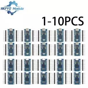 110개 Pro 마이크로 ATmega32U4 5V 16MHz 정품 칩 UNO R3용 2열 핀 헤더가 있는 Arduino Mini용 교체