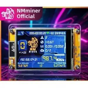 Niner NerdMiner V2 해시레이트 럭키 마이너 ESP32 2.8인치 스마트 디스플레이 암호화폐 솔로 로터리