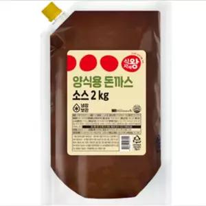 식자재왕 양식 돈까스소스 파우치 2kg