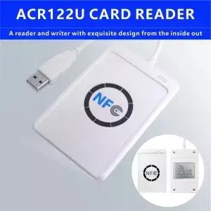 ACR122U RFID IC 스마트 카드 리더기 비접촉식 작가 복사기 쓰기 가능 USB S50 13.56mhz M1