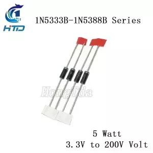 20 개/몫 5W 제너 다이오드 CASE17 13V 14V 15V 16V 17V 18V 19V 20V 22V 24V 25V 27V 28V 30V 33V 36V 39V