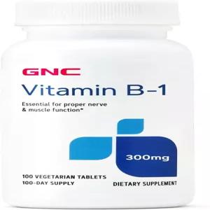 GNC 비타민 B1 300mg 100정 채식주의자용 정제 100인분