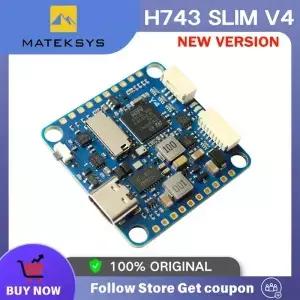 Matek Mateksys H743 SLIM V4 STM32H743VIT6 듀얼 ICM20602 블랙박스 28S F7 비행 컨트롤러 30.5x30.5 FPV