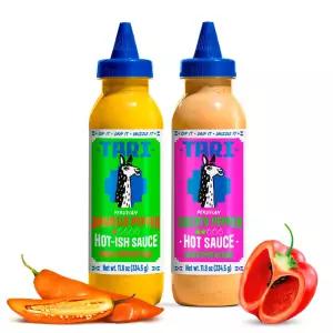 타리 핫소스 버라이어티 팩 아지 아마릴로(마일드 앤 탱기) 로코토(스모키) 게임데이 페이버릿 11.8온스
