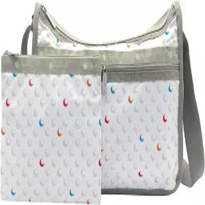 LeSportsac 선라이트 버블 디럭스 데일리 크로스바디 백 코스메틱 스타일 7507/컬러 E553 크리스프