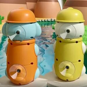 Cute Duck/Elephant Baby Shower Bath Toys Children Water Play Spinner with Suction Cup Waterwheel Gam