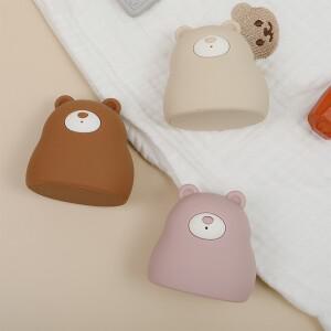 아기 실리콘 목욕 장난감 BPA 프리 만화 곰 모양 재미 욕조 선물 스퀴즈 스프레이 유아 욕실 물놀이