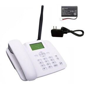 벽걸이전화기 고정형 무선 전화 2G 데스크탑 전화기 GSM 카드 라디오 85090018001900MHZ SIM 알람 시계 안테나