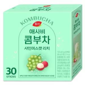 동서 애사비 콤부차 샤인머스캣 리치 30T