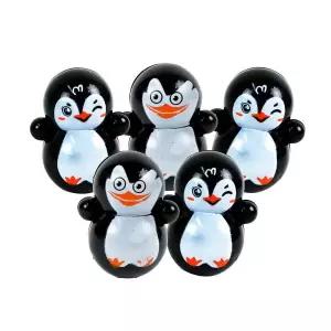 펭귄 오뚝이 피규어 5p 500618