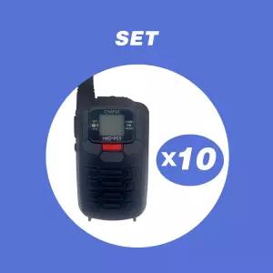 채터스 디지털 생활무전기 채터스 HKD-905 골프장 식당 병원 무전기_10대 세트상품