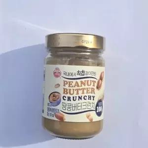 오뚜기 땅콩버터 크런치 300g 볶음땅콩 100