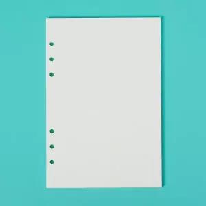 다이어리속지 스토리 6공 무지 다이어리속지 135매A5 다이어리리필