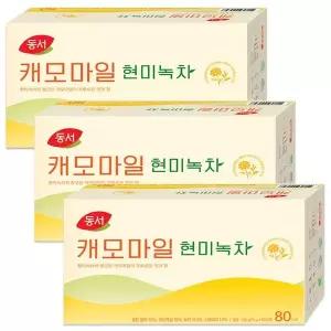 [동서] 캐모마일 현미녹차 80Tx3개[35983088]