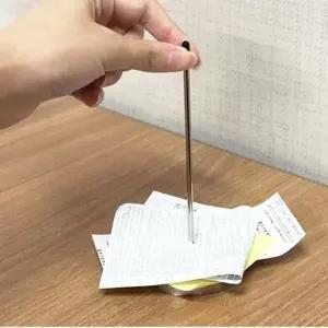 ( )식당 주방 오더꽂이 주문종이 영수증 빌지 주문서 스텐 꽂이