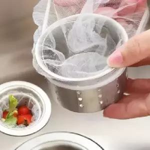 ( )주방 싱크대 배수구 음식물 거름망 미세 필터망 100p