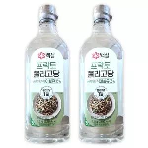 백설 프락토 올리고당 1.2kg 2개