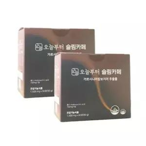 오늘부터 슬림카페 PRO 1500mg 60포 x2개 다이어트 커피