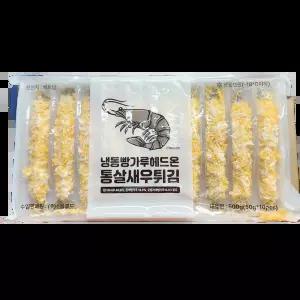 빵가루새우튀김 (소울 50g x10미 500g) X6 중식당 초밥용 잔치용 이자카야 뷔페식당 바삭한