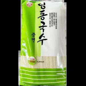 중면국수 (영동식품 24영동 1.5K) X12 고기집 업소전용 온면용 비빔국수용 쌀국수용 콩국수용