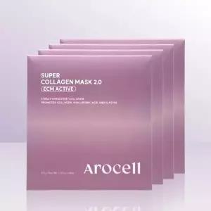 아로셀 슈퍼 콜라겐 마스크 2.0 ECM ACTIVE 4매 x 4박스 / iuy