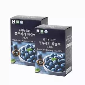 미국 유기농 블루베리 NFC 착즙 액 주스 스틱 30포x 2박스