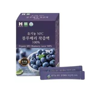 미국 유기농 블루베리 NFC 착즙 액 주스 스틱 30포