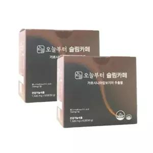 오늘부터 슬림카페 PRO 1500mg 60포 x2개 다이어트 커피