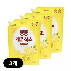퐁퐁 레몬식초 2L 리필 3개