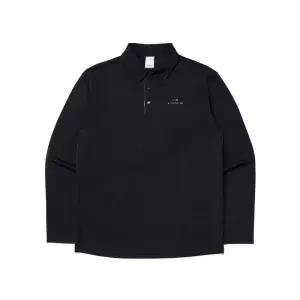 [아이더] EIDER ESSENTIAL 에센셜 카르비코 긴팔 폴로티셔츠_Black DMP24207Z1 478188