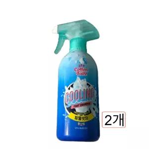 온더바디 코튼풋 발을씻자 대용량 쿨링 510ml 2개