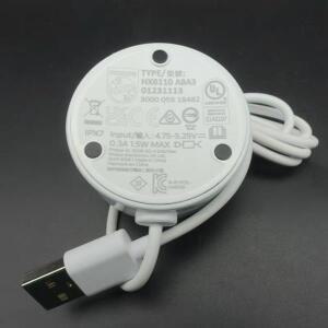 필립스 HX6110 HX3697 HX3792 4.75-5.25V 0.3A 1.5W용 Orignal 전동 칫솔 USB 충전기