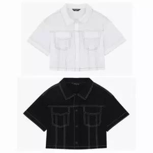 더데이걸 sh06 반팔 크롭 자켓  TGJA25S01