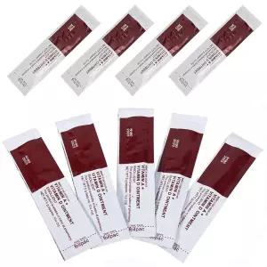 50PCS 타투 복구 젤 전문 애프터케어 크림 비타민 A D 메이크업 피부 치유 마이크로블레이드 및 용품을