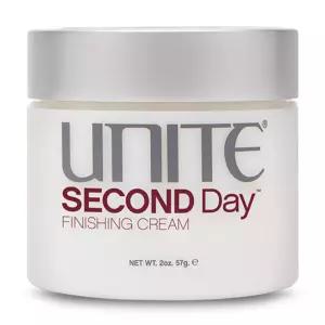 UNITE 헤어 - 둘째 날 쉽고 생생한 텍스처와 곱슬거림을 위한 무중력 피니싱 크림 자외선 및 열 보호 2온스