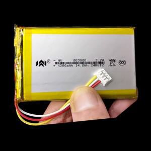 3.7V 4000mAh 805080 JST 2.0mm 3핀 리튬 리튬이온 폴리머 배터리 (GPS PSP DVD PAD 태블릿 PC 노트북 보조